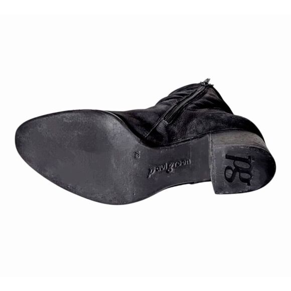 PAUL GREEN Brianna Black Slouch Bootie Size 5.5(US8) - Picture 9 of 9